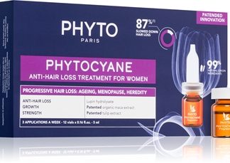 PhytoPhytocyane Anti-Hair Loss Treatment For Women trattamento mirato anticaduta dei capelli da donna 12x5 ml