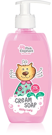 Pink ElephantCream Soap Kitty Lisa sapone in crema per bambini 250 ml