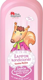 Pink ElephantGirls shampoo e balsamo 2 in 1 per bambini Squirrel 500 ml