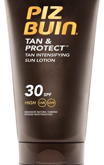 Piz BuinTan & Protect latte protettivo per accelerare l'abbronzatura SPF 30 150 ml