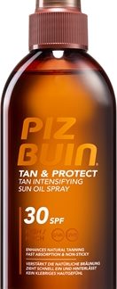 Piz BuinTan & Protect olio protettivo per accelerare l'abbronzatura SPF 30 150 ml
