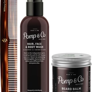 Pomp & CoBundle Beard set per la barba1 pz