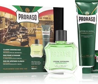 ProrasoSet Shaving Duo kit per rasatura per uomo Refreshing2 pz