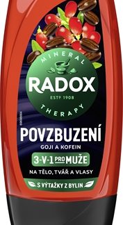 RadoxMen Invigorating gel doccia per uomo 3 in 1 225 ml