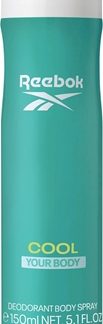 ReebokCool Your Body spray corpo profumato da donna 150 ml