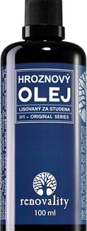 RenovalityOriginal Series Cold-Pressed Grapeseed Oil olio viso per pelli grasse e miste 100 ml