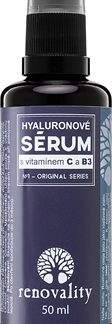 RenovalityOriginal Series Hyaluronic Serum with Vitamin C and B3 siero viso per tutti i tipi di pelle50 ml