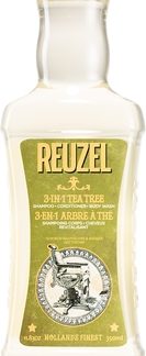 ReuzelTea Tree shampoo, balsamo e gel doccia 3 in 1 per uomo 350 ml