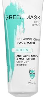 RevueleGreen Mask Cryo Effect maschera detergente opacizzante contro le imperfezioni della pelle80 ml