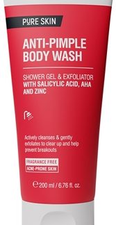 RevuelePure Skin Anti-Pimple gel doccia esfoliante anti-acne 200 ml