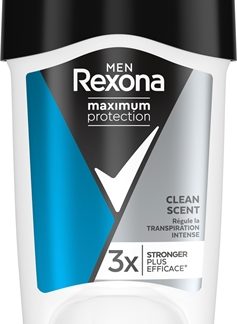 RexonaMaximum Protection Antiperspirant antitraspirante in crema contro la sudorazione eccessiva Clean Scent 45 ml