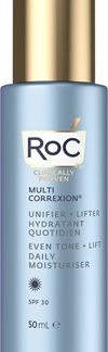 RoCMulti Correxion Even Tone + Lift crema giorno rassodante per un tono uniforme della pelle SPF 30 50 ml