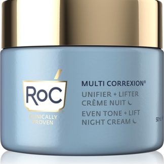 RoCMulti Correxion Even Tone + Lift crema notte illuminante per unificare il tono della pelle 50 ml