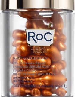 RoCMulti Correxion Revive + Glow siero notte attivo alla vitamina C in capsule 30 pz