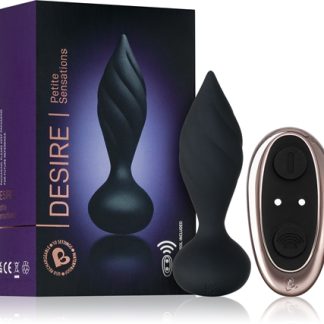 Rocks-OffDESIRE Petite Sensations vibratore anale Black 10,3 cm