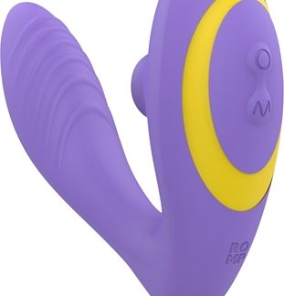 ROMPReverb Clitoral and G-spot vibratore con stimolatore clitorideo 13,9 cm