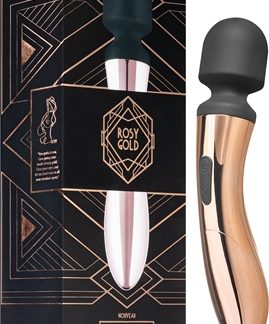 Rosy GoldNouveau Curve Massager Massaggiatore e vibratore 21 cm