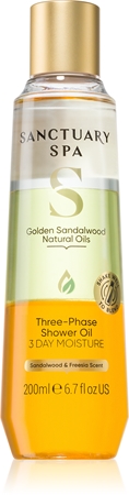 Sanctuary SpaGolden Sandalwood olio doccia trattante 200 ml