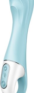 SatisfyerAIR PUMP VIBRATOR 5+ Vibratore Blue 20 cm