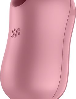 SatisfyerCOTTON CANDY Stimolatore per clitoride Light red 8,5 cm