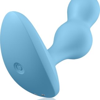 SatisfyerDEEP DIVER Plug anale con vibrazione Blue 11 cm