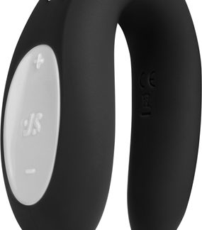 SatisfyerDouble Joy vibratore per coppie Black 9 cm