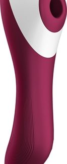 SatisfyerDual CRUSH vibratore con stimolatore clitorideo 17 cm