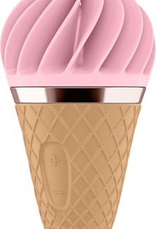 SatisfyerSWEET TREAT Vibratore Pink 10,4 cm