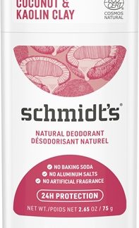 Schmidt'sCoconut & Kaolin Clay deodorante solido 24 ore 75 g