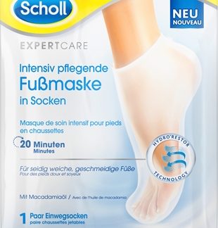 SchollExpert Care maschera di nutrimento profondo per le gambe 1 pz