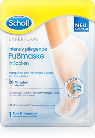 SchollExpert Care maschera di nutrimento profondo per le gambe 1 pz