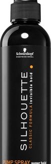 Schwarzkopf ProfessionalSilhouette Pump Spray lacca per capelli fissante forte ricaricabile 200 ml