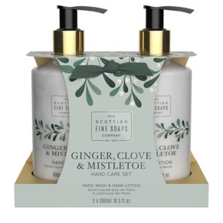 Scottish Fine SoapsGinger, Clove & Mistletoe Hand Care Set confezione regalo per le mani