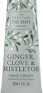 Scottish Fine SoapsGinger, Clove & Mistletoe Hand Cream crema per le mani 30 ml