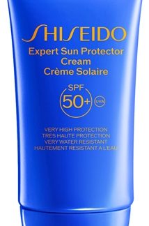 ShiseidoExpert Sun Protector Cream SPF 50+ crema abbronzante waterproof viso SPF 50+50 ml
