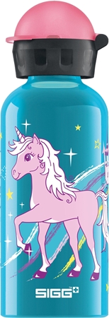 SiggKBT Kids bottiglia per bambini Bella Unicorn 400 ml