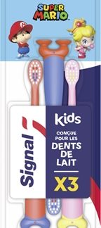 SignalKids spazzolino da denti per bambini confezione conveniente 3 pz