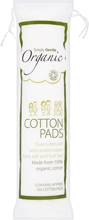 Simply GentleOrganic Cotton Pads dischetti di cotone100 pz