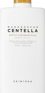 SKIN1004Madagascar Centella Air-Fit Suncream Plus crema protettiva minerale per pelli sensibili SPF 50+50 ml