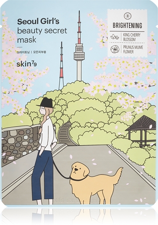 Skin79Seoul Girl's Beauty Secret maschera in tessuto illuminante e idratante20 g