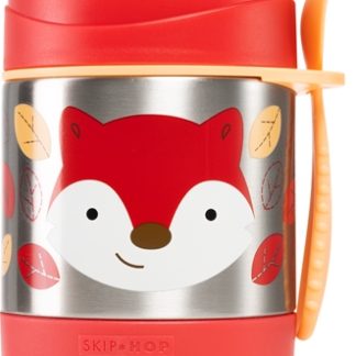 Skip HopZoo Fox thermos con cucchiaino 12m+ 325 ml