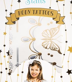 SnailsBody Tattoo tatuaggio per il corpo Metallic 1 pz