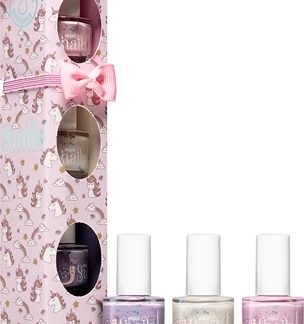 SnailsMini Play set di smalti per unghie per bambini Unicorn 3x7 ml