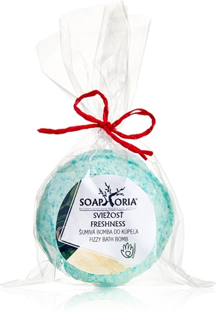 SoaphoriaInhale Exhale bomba da bagno effervescente Svěžest 85 g