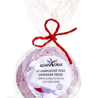 SoaphoriaLavender Fields bomba da bagno effetto rigenerante 85 g