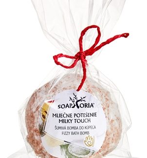 SoaphoriaMilky Touch bomba da bagno rigenerante effetto rassodante 85 g