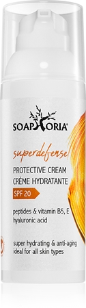 SoaphoriaSuperDefense crema idratante e protettiva con peptidiSPF 20 50 ml