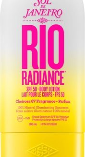 Sol de JaneiroRio Radiance latte illuminante e idratante protezione della pelle SPF 50 200 ml