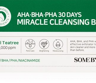 Some By MiAHA∙BHA∙PHA 30 Days Miracle sapone detergente idratante per pelli grasse e problematiche106 g