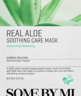 Some By MiClinical Solution Aloe Soothing Care Mask maschera lenitiva in tessuto20 g